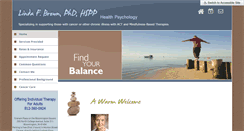 Desktop Screenshot of lindafbrown.com